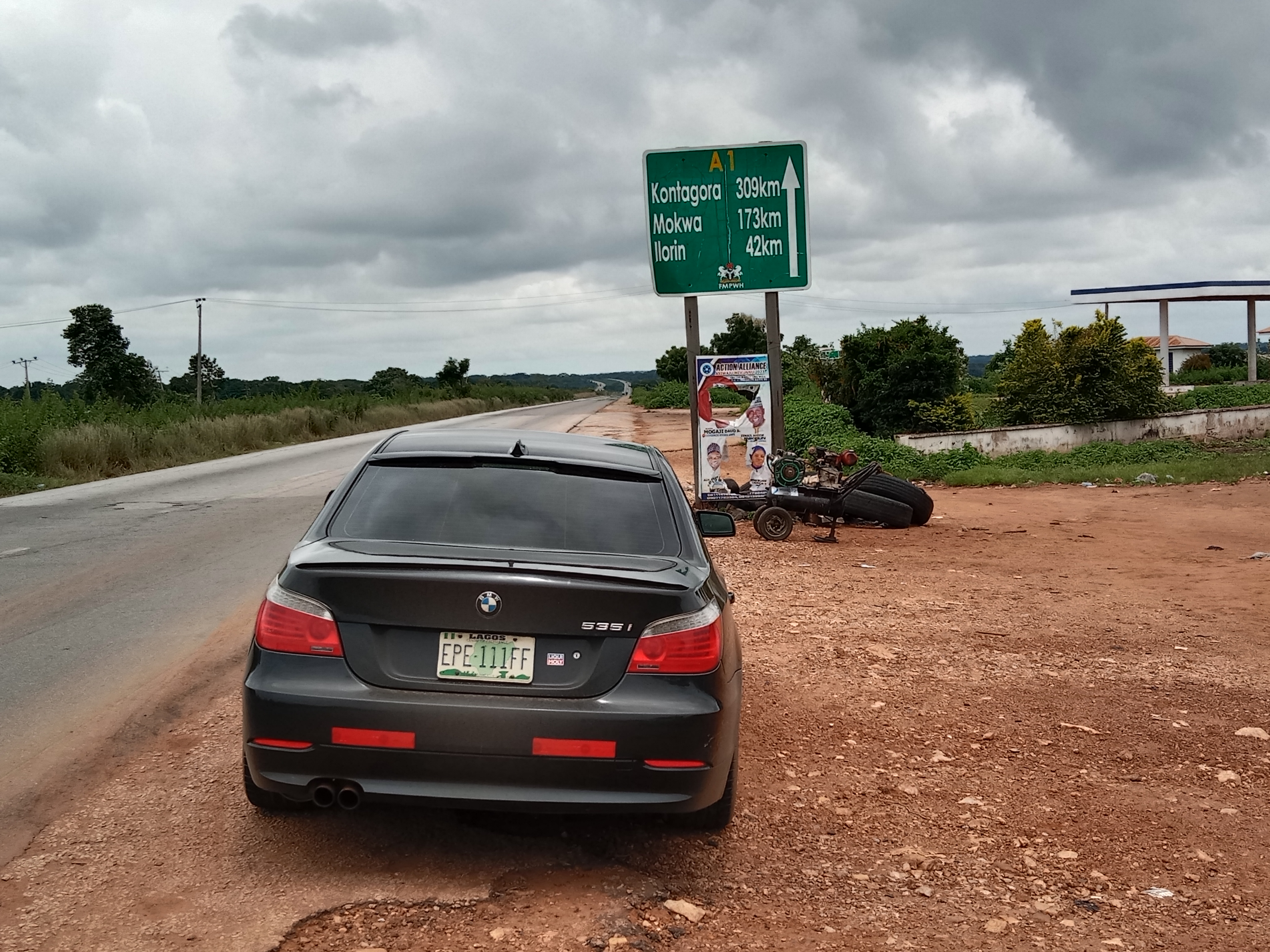 BMW E60 535i Expedition Vehicle